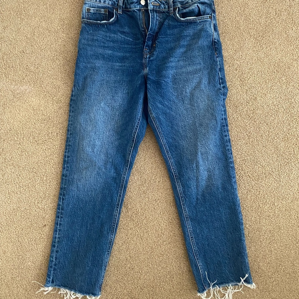 Topshop straight leg jeans